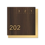 Room Number Sign w/ Symbols