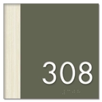 Room Number Sign