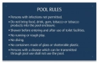 South Dakota Pool Rules Sign