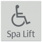 Spa Lift w/ ISA Symbol - Large