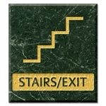 Stairs / Exit Sign w/Symbol