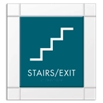 Stairs / Exit Sign w/Symbol