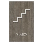 Stairs Sign w/ Symbol
