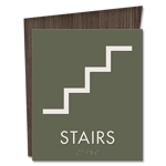 Stairs Sign w/ Symbol