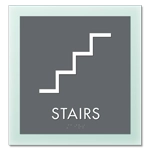 Stairs Sign w/ Symbol