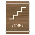 Stairs Sign w/ Symbol