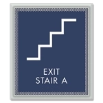 Stairway Exit Sign - DC Compliant