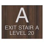 Stairway ID Sign - NYC Compliant