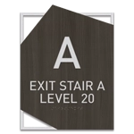 Stairway ID Sign - NYC Compliant