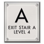 Stairway ID Sign - NYC Compliant