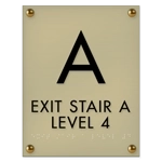 Stairway ID Sign - NYC Compliant