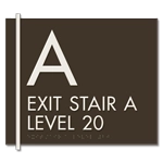 Stairway ID Sign - NYC Compliant