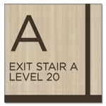Stairway ID Sign - NYC Compliant
