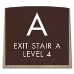 Stairway ID Sign - NYC Compliant
