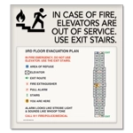 Standard Elevator Evacuation Plans - CA Compliant