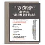 Standard Elevator Evacuation Plans - NYC Compliant