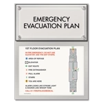 Standard Entrance Evacuation Plans - CA Compliant