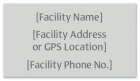 Texas Emergency Phone Location Sign