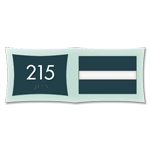 Unit Numbers with Insert - 1 slot