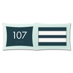 Unit Numbers with Insert - 2 slot