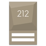 Unit Numbers with Insert - 2 slot
