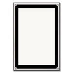 Vertical Message / Evac Holder for 11" x 17" Paper