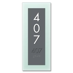Vertical Room Number Sign