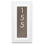Vertical Room Number Sign