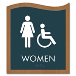 Women Sign w/Female & ISA Symbols