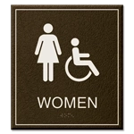 Women Sign w/Female & ISA Symbols