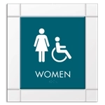 Women Sign w/Female & ISA Symbols