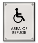 Refuge Area Signs