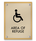 Refuge Area Signs