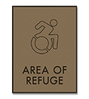 Refuge Area Signs