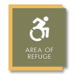 Refuge Area Signs