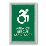 Refuge Area Signs
