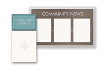 message displays