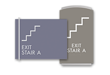 dc stairway id signs