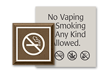 no smoking signage