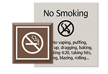 no smoking/vaping