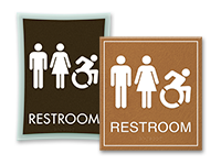 unisex dynamic accessible signs