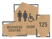 Modern Apartment Signage Collection - Chassis