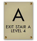 Stairs/Elevator Signs