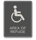 Refuge Area Signs