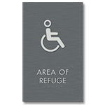 Refuge Area Signs