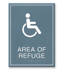  Refuge Area Signs