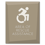 Refuge Area Signs