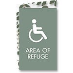 Refuge Area Signs