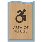 Refuge Area Signs