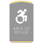 Refuge Area Signs